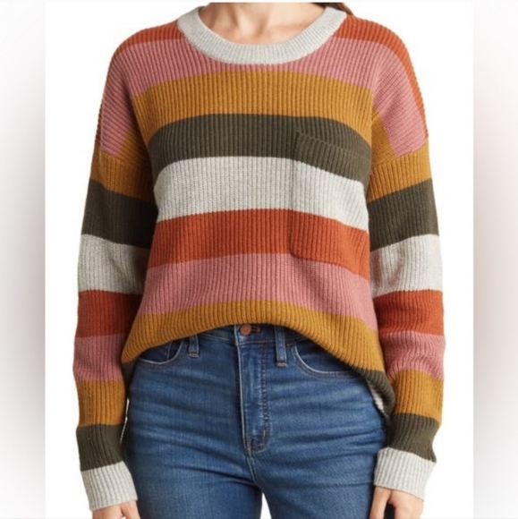 Madewell Long Sleeve Womans Sweater - Picture 3 of 5